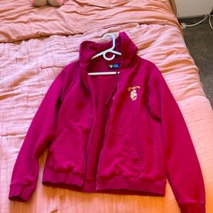 Red Santa Cruiz sweatshirt